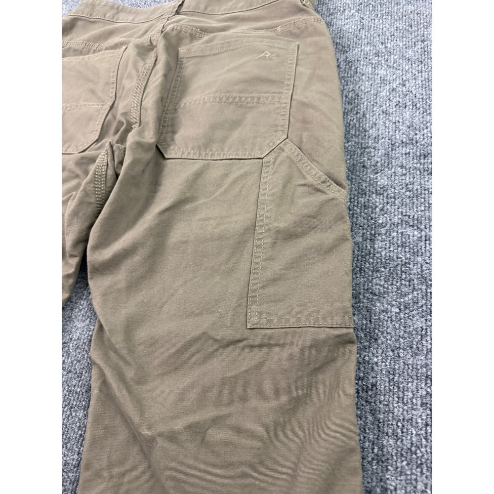 Ridgecut Toughwear Carpenter Pants Mens 30x32 Brown Canvas Utility Workwear - Picture 10 of 14